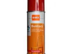 OBI Buntlacke^Buntlack Spray RAL 3000 hochglänzend 400 ml