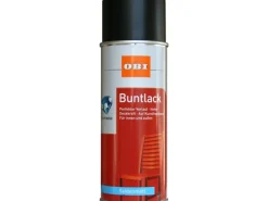 OBI Buntlacke^Buntlack Spray RAL 9005 seidenmatt 400 ml