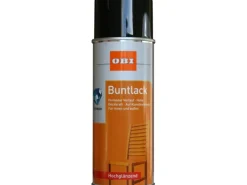 OBI Buntlacke^Buntlack Spray RAL 9005 hochglänzend 400 ml