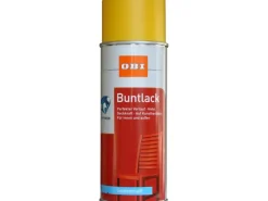 OBI Buntlack Spray RAL 1023 seidenmatt 400 ml