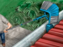 OBI Reinigung^Dachrinnenbesen 2-in-1