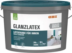 OBI Glanzlatex Weiß glänzend 10 l