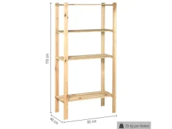 OBI Kellerregale^Holz-Schraubregal 170 cm x 85 cm x 40 cm