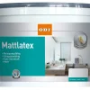 OBI Spezialfarben^Mattlatex Weiß matt 2,5 l