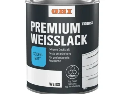 OBI Weißlacke^Premium Weißlack Tribrid seidenmatt Weiß
