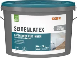 OBI Weißlacke^Seidenlatex Weiß seidenglänzend 10 l