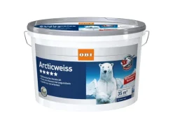 OBI Innenfarben^Wandfarbe Arcticweiß Matt 5 l