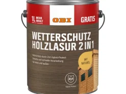 OBI Wetterschutz Holzlasur 2in1 5 l