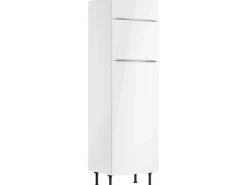Optifit Küchen-Hochschrank für Kühl-Gefrier-Kombi Arvid986 60 cm Weiß