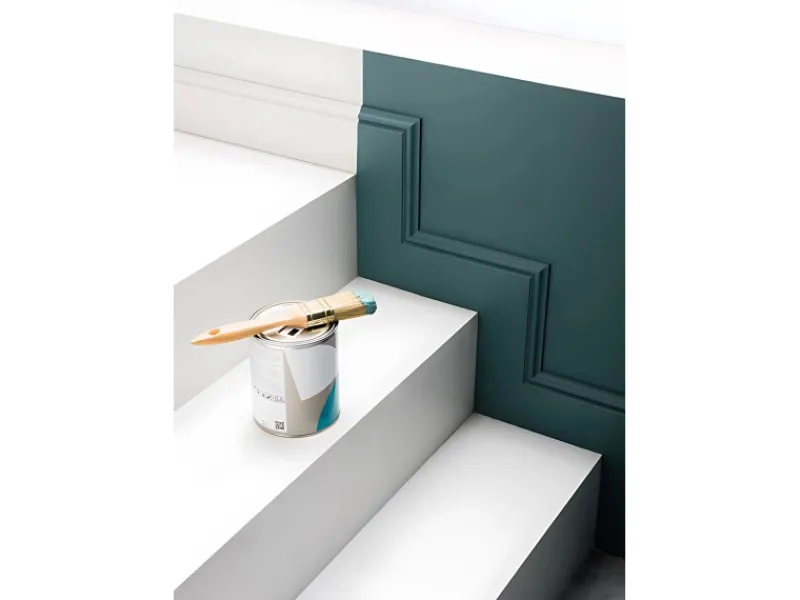 ORAC DECOR SX173 AXXENT CONTOUR Sockelleiste Zierleiste Wandleiste 2 m 200 cm x 10,0 cm x 1,6 cm Weiß