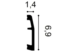 ORAC DECOR SX125 AXXENT Zierleisten 1 Karton Set 36 Sockelleiste 72 m Weiß