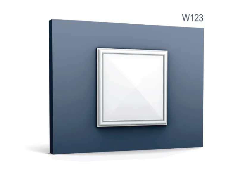 TV-Wände^ORAC DECOR W123-Box LUXXUS 3D Wandpaneel 1 Karton Set mit 8 Paneelen 0,89 m2 Weiß