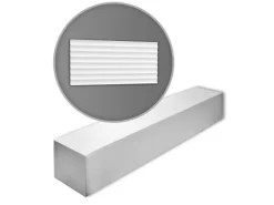 ORAC DECOR W109-Box MODERN 3D Wandpaneele 1 Karton mit 12 Zierlementen Weiß