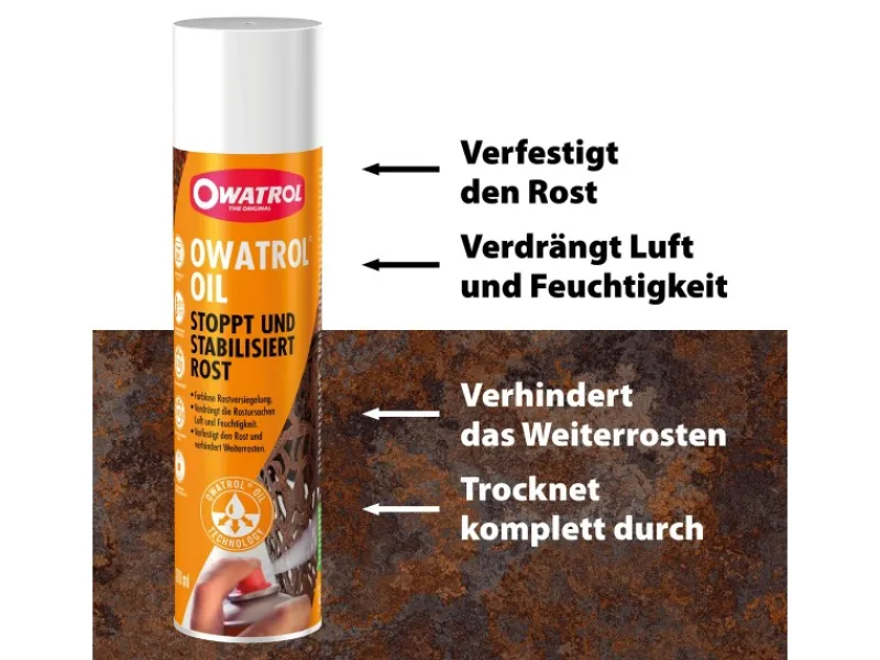 Owatrol OIL Spray Rostschutz Öl Grundierung Auto Kfz Metall 0,3L
