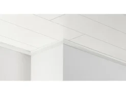 Parador Dekordeckenleiste DAL 3 220 cm x 3,4 cm x 1,2 cm Weiß Seidenmatt