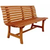 Garden Pleasure Parkbank Moreno 3-Sitzer Holz 93 x 140 x 67 cm