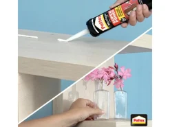 Pattex Baukleber Montagekleber Super Power Kartusche starke Anfangshaftung 370 g