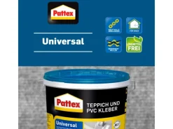 Pattex Malerbedarf^Teppichkleber Teppich und PVC Kleber Universal 4 kg Eimer