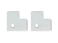 Paulmann Vitrinen^MaxLED Eckverbinder 90° Weiß 4er-Pack inkl. 8 Steckverbinder