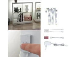 Paulmann YourLED ECO Stripe Komfort-Set Touch Switch 1 m Warmweiß 2,4 W