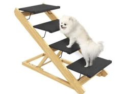 PawHut 2 in 1 Hundetreppe 4 Stufig
