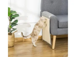 PawHut 2er Kratzmatte Sisal Sessel Couch Katzenkratzmatte