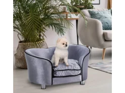 PawHut Kissen^Hundesofa mit Kissen 69 x 49 x 38 cm
