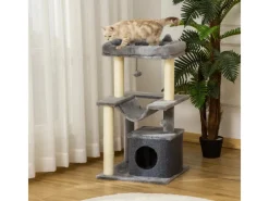 PawHut Katzenbaum 90 cm mit Hängematte