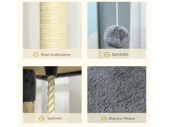 PawHut Katzenbedarf^Katzenbaum Ecke Katzenkratzbaum