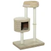 PawHut Katzenbedarf^Katzenbaum Kuschelige Aussichtsplattformen 61x41x96 cm