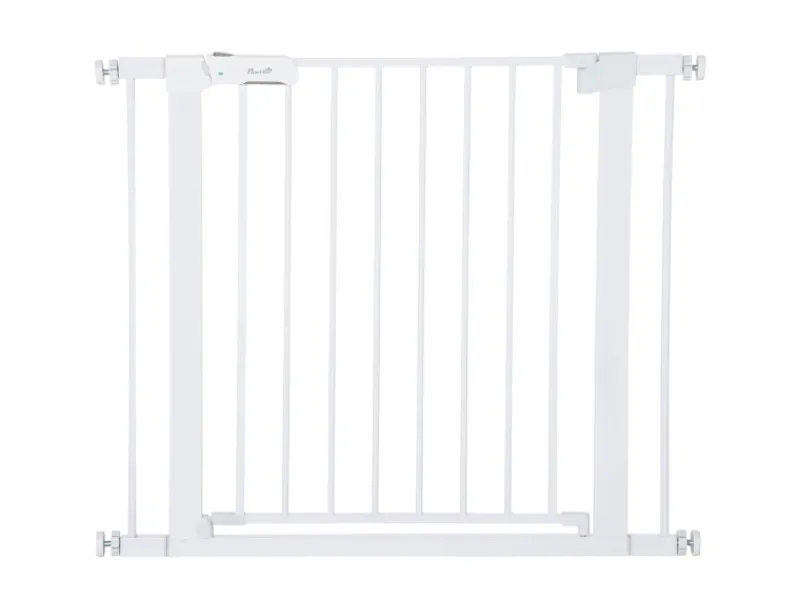 PawHut Türschutzgitter Verstellbar Auto-Close