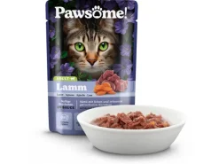 Katzenbedarf^Pawsome Katzen-Nassfutter Adult Lamm 85 g