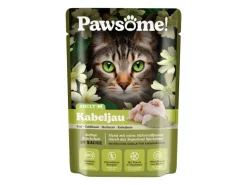 Katzenbedarf^Pawsome Katzen-Nassfutter Adult Kabeljau 85 g