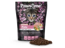 Katzenbedarf^Pawsome Katzen-Nassfutter Fresh & Dry Junior Pute 750 g
