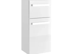 Pelipal Weißlacke^Bad-Hängeschrank Serie 4005 Hochglanz 35 cm