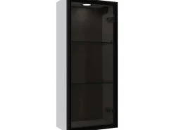 Pelipal Vitrinen-Wandschrank Quantum 05 Weiß Glanz 30 cm