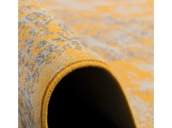 Pergamon Designer Teppich Passion Vintage Bordüre Safran Gelb 120x170cm