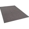 Bordüren^Pergamon Sisalteppich Natura Klassisch mit Bordüre Anthrazit 150x150cm