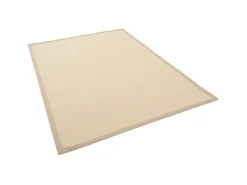 Pergamon Sisalteppich Natura Klassisch mit Bordüre Creme 150x150cm