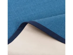 Bordüren^Pergamon Sisalteppich Natura Klassisch mit Bordüre Blau 60x110cm