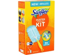 Bücherregale^P&G Staubmagnet-Set Swiffer Duster mit 3 Tüchern