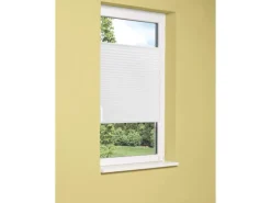 Plissees^Plissee 130 cm x 60 cm Weiß