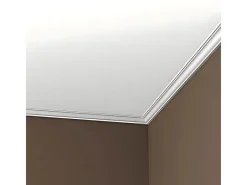 Zierprofile^PROFHOME 650130 Eckleisten 1 Karton Set mit 10 Zierleisten 20 m Weiß