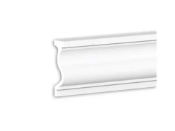 Außen-Fassadenfarben^PROFHOME 484006 Gewände Fassadenprofil Stuckleiste Fassaden Element 2 m 200 cm x 6 cm x 20,2 cm Weiß