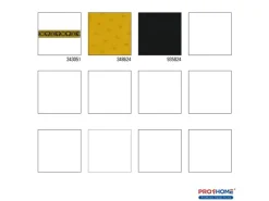 Bordüren^PROFHOME 343051-GU Exklusive Luxus Tapete Barock Matt Gold Gelb Schwarz 0,45 m2 0,09 m x 5,00 m 0,45 m2 Gold