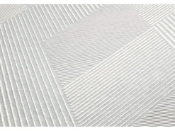 Überstreichbare Tapeten^PROFHOME 956851-GU Grafik Tapete Rauten Muster Matt Weiß 0,53 m x 10,05 m 5,33 m2 Weiß