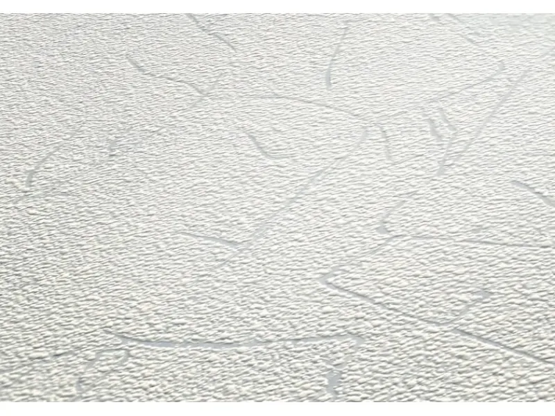 PROFHOME 571212-GU Spachtel Putz Tapete Struktur Matt Weiß 0,53 m x 10,05 m 5,33 m2 Weiß