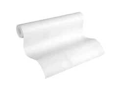 Überstreichbare Tapeten^PROFHOME 321411-GU Spachtel Putz Tapete Grafisch Matt Weiß 0,53 m x 10,05 m 5,33 m2 Weiß