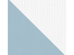 PROFHOME 320041-GU Streifen Tapete Design Matt Weiß 0,53 m x 10,05 m 5,33 m2 Weiß