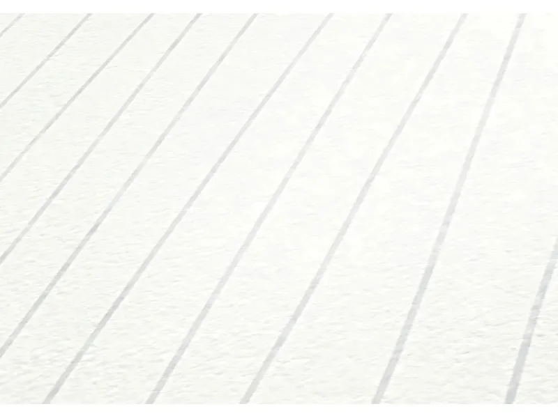 PROFHOME 320041-GU Streifen Tapete Design Matt Weiß 0,53 m x 10,05 m 5,33 m2 Weiß